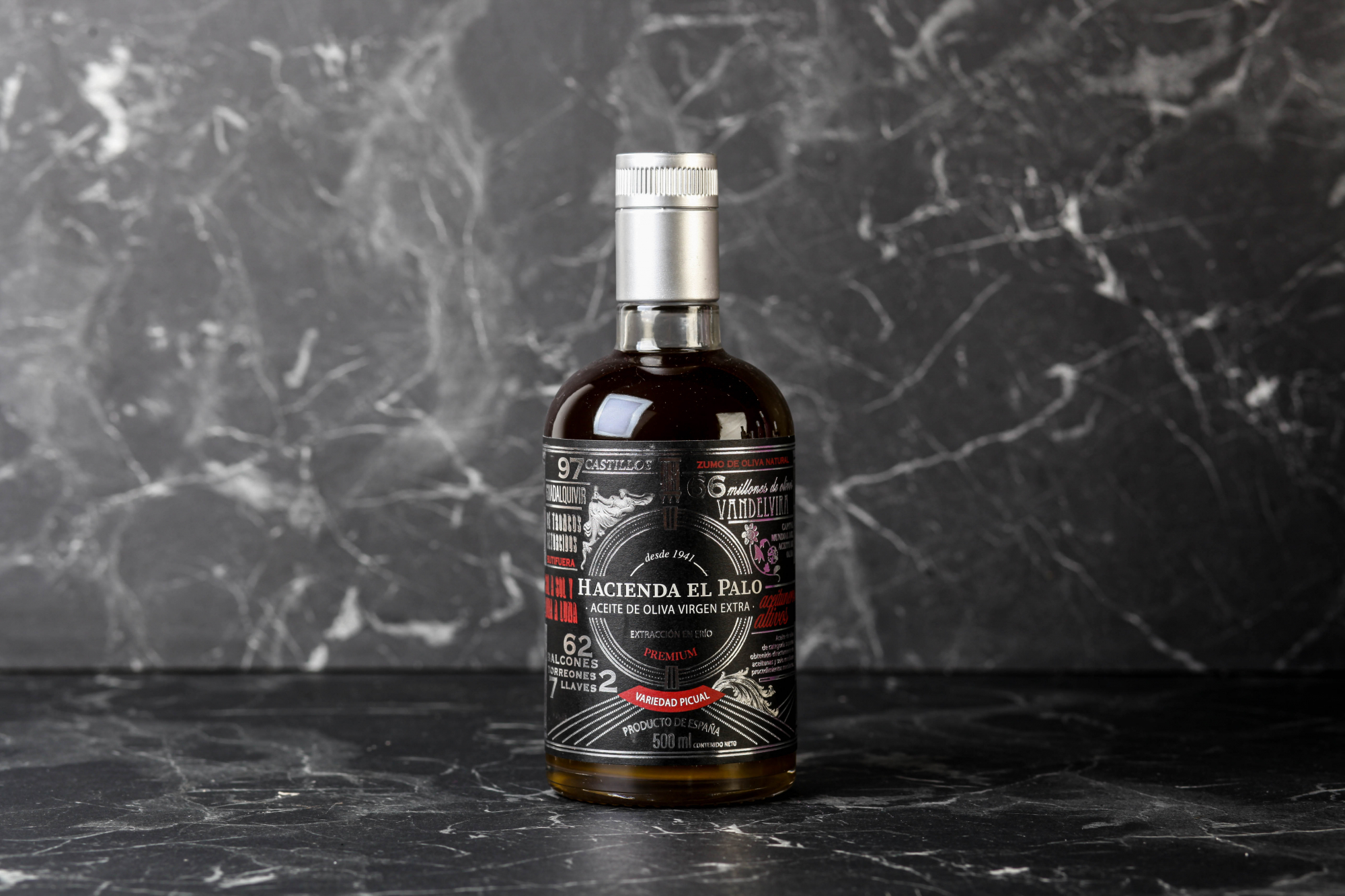 Hacienda el Palo Premium Picual - Non filtered 500ml Hacienda el Palo Premium Picual - Non filtered 500ml