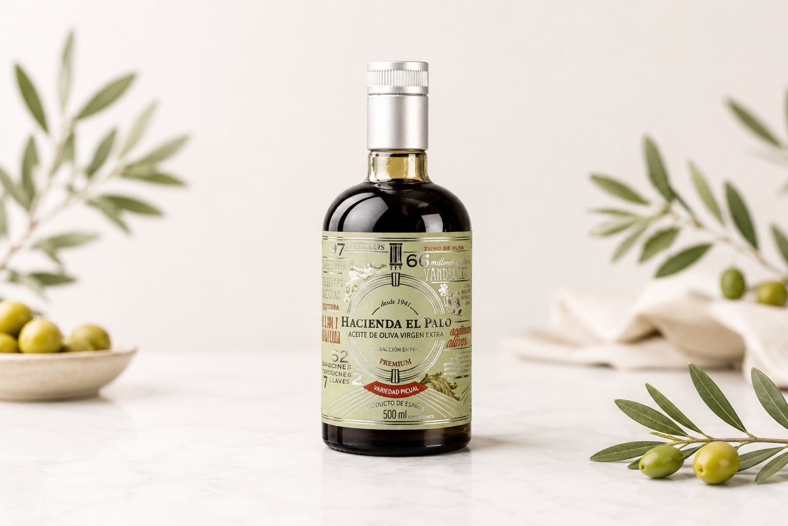 Hacienda el Palo Premium Picual 500ml Hacienda el Palo Premium Picual 500ml