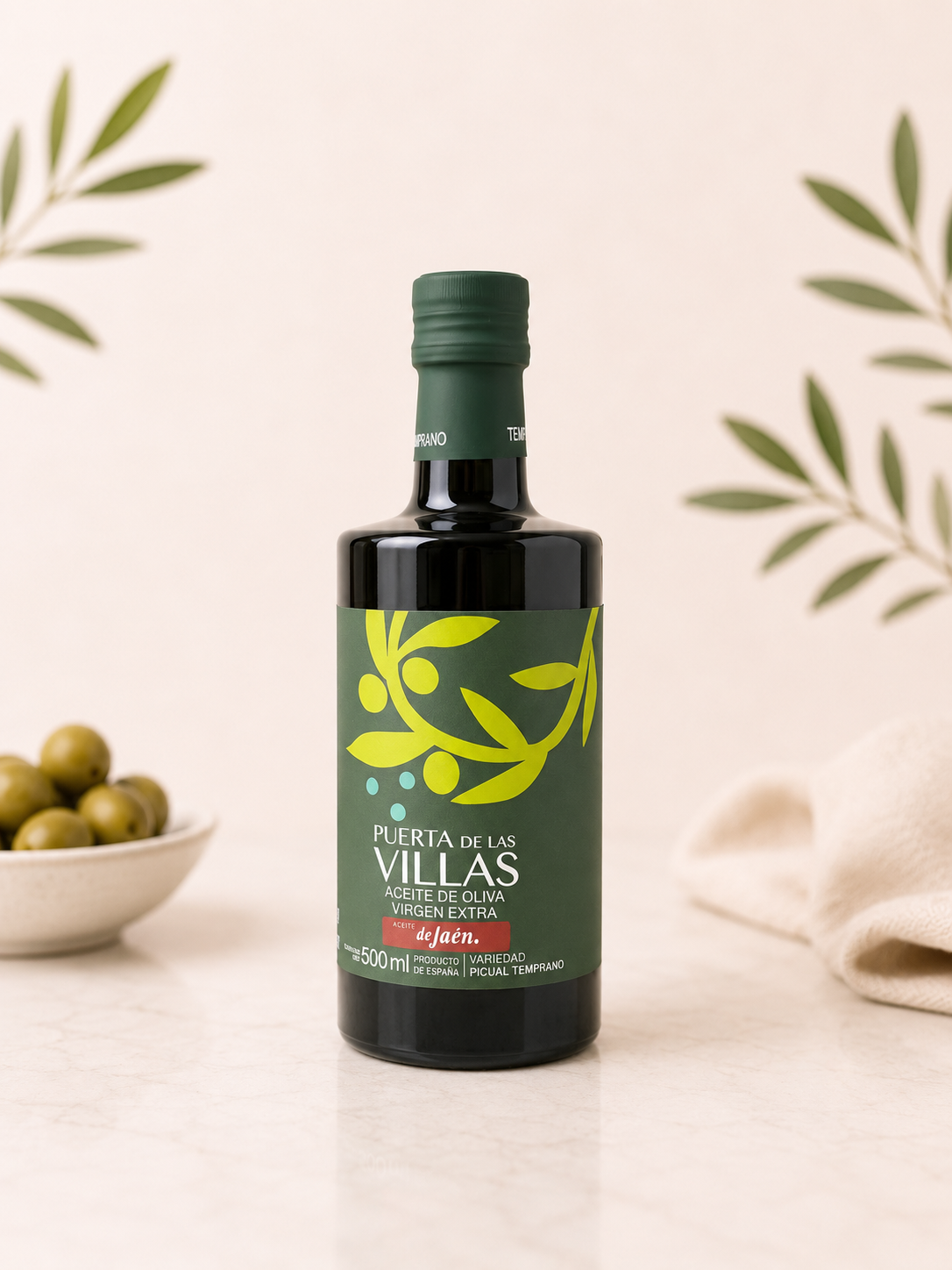 Puerta de las Villas - Picual Temprano 500ml Puerta de las Villas - Picual Temprano 500ml