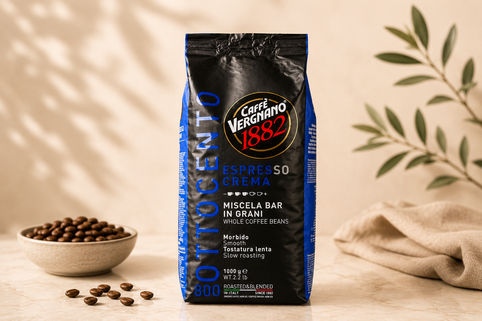 Caffè Vergnano Espresso Crema 800 Caffè Vergnano Espresso Crema 800