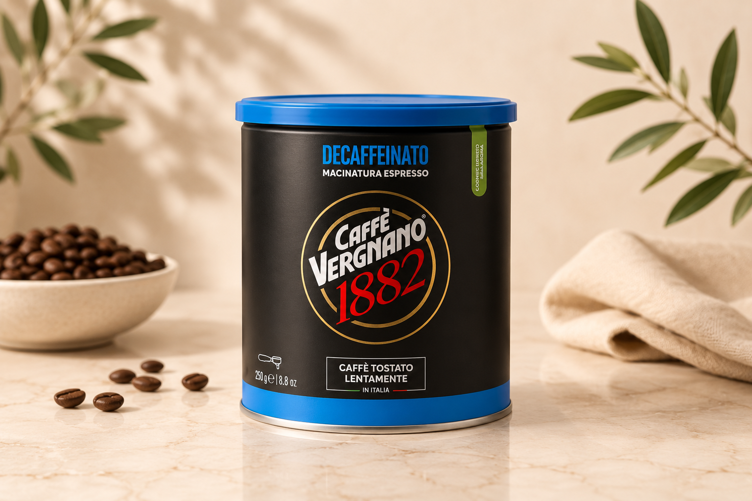 Caffè Vergnano Decaffeinato 250g Caffè Vergnano Decaffeinato 250g