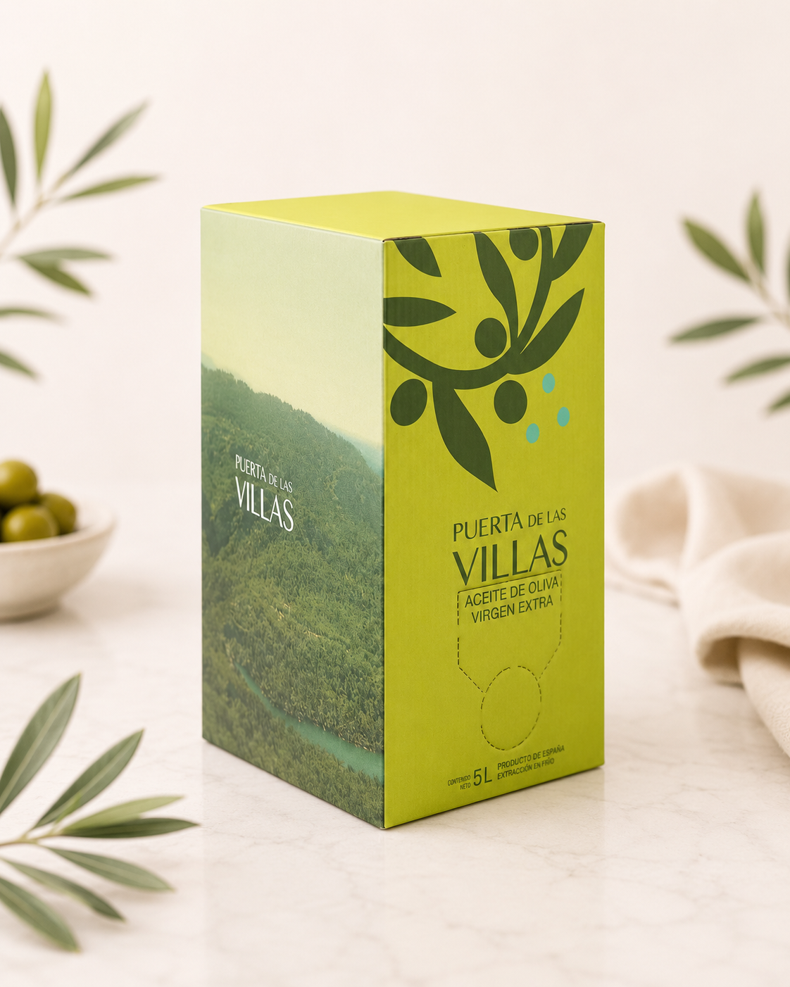 Puerta de las Villas Extra Virgin Olive Oil 5 L Puerta de las Villas Extra Virgin Olive Oil 5 L