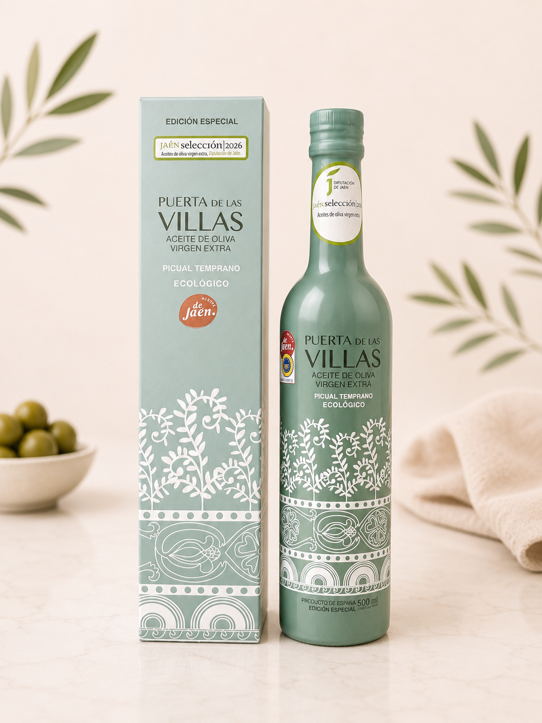Puerta de las Villas Picual Temprano Ecológico – Special Edition 500 ml Puerta de las Villas Picual Temprano Ecológico – Special Edition 500 ml