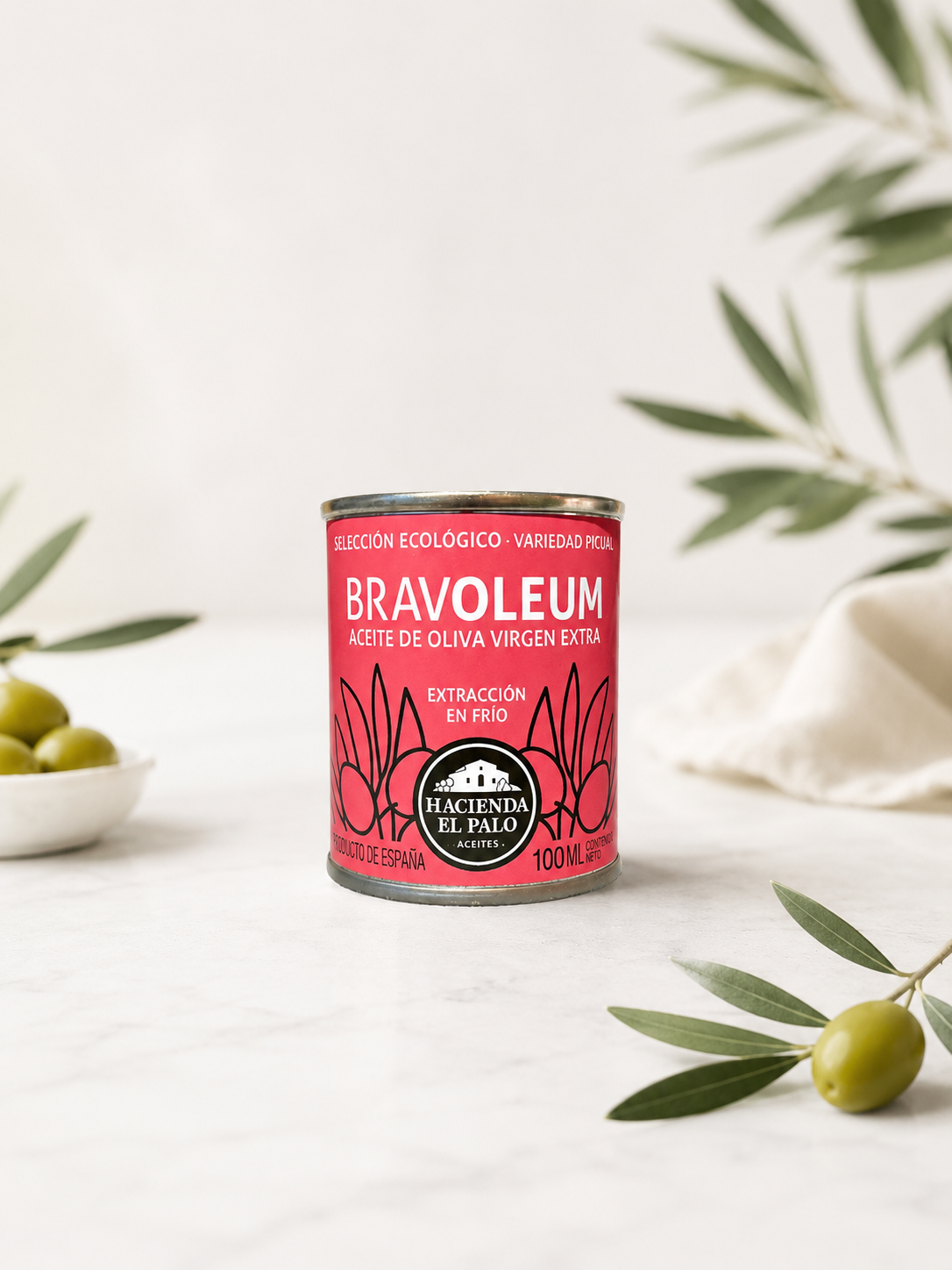 Bravoleum Bio Extra Virgin Olive Oil Picual 100 ml Bravoleum Bio Extra Virgin Olive Oil Picual 100 ml